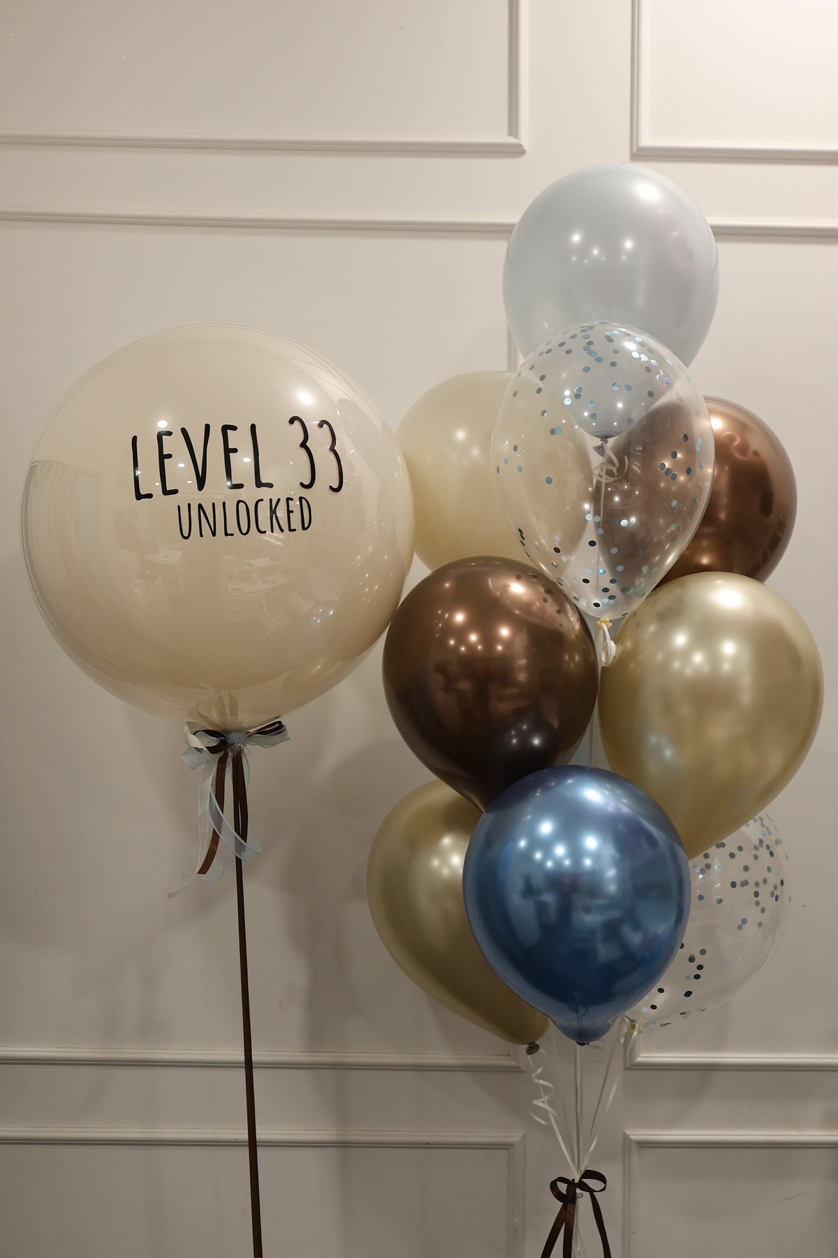 Zestaw balonów z helem „Level”