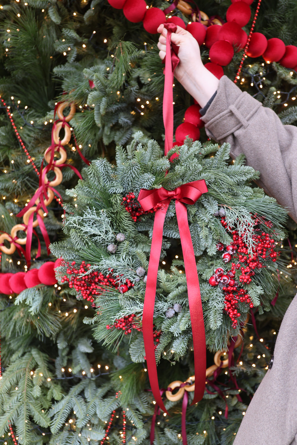 Wianek “Golden Berries Wreath”