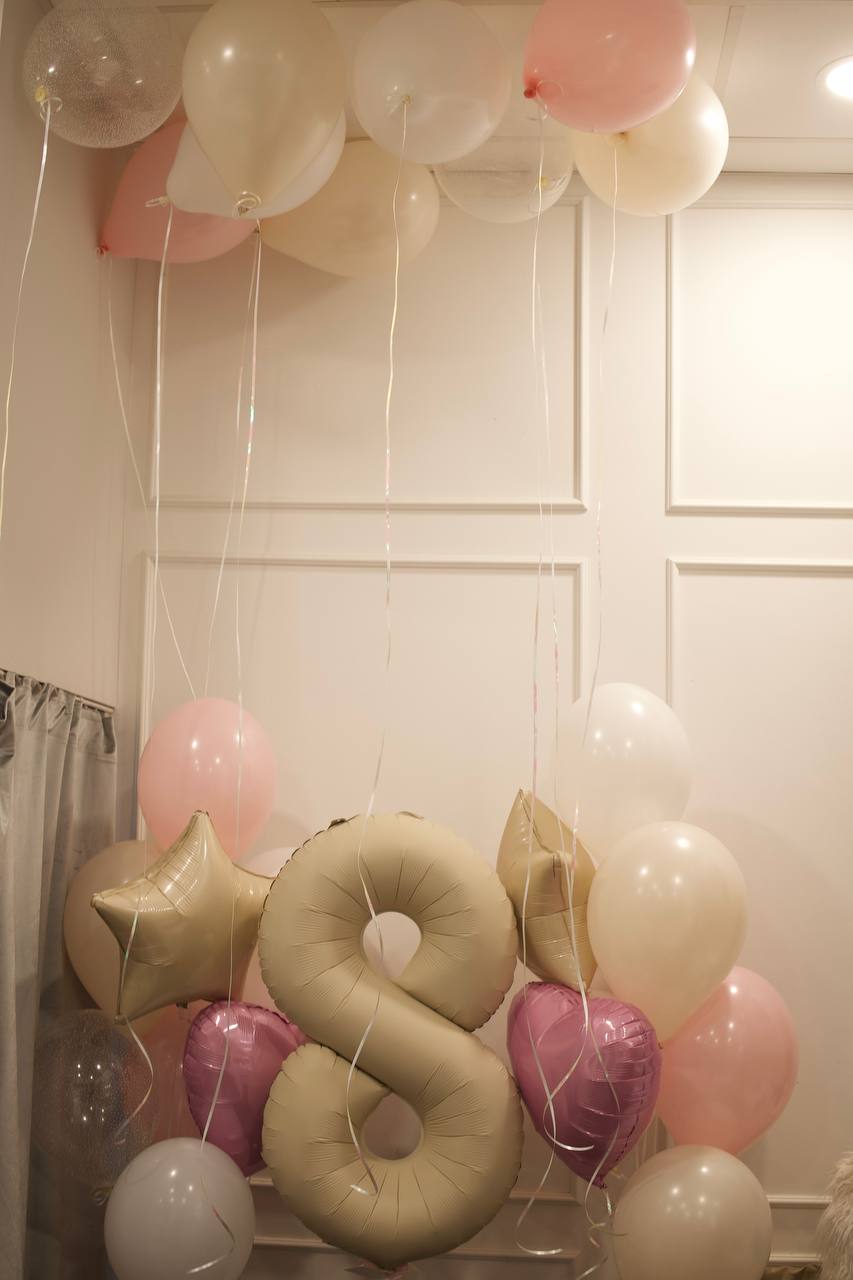 Zestaw balonów z helem „Party Mood”