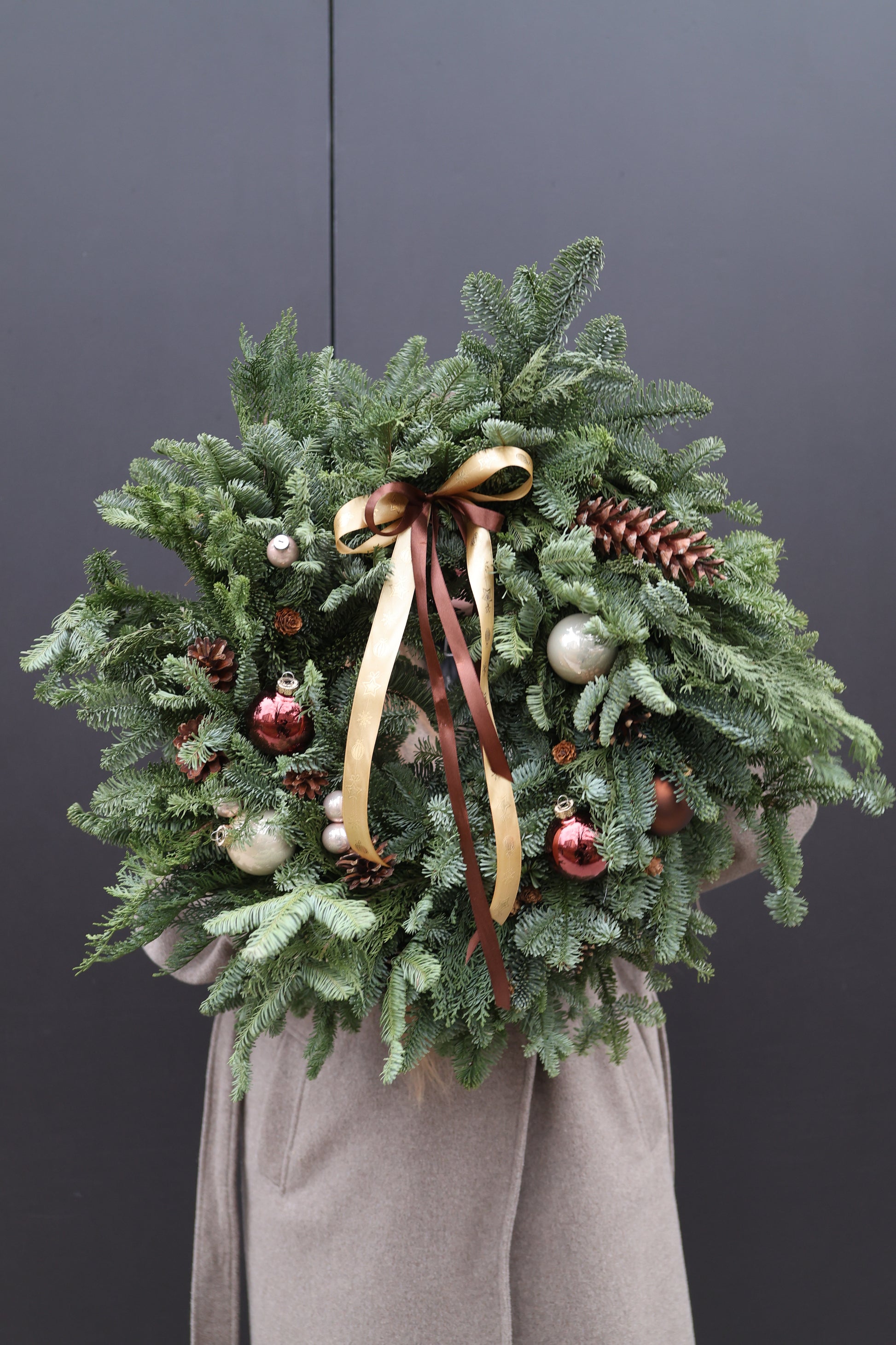 Wianek “Cozy Holiday Wreath”