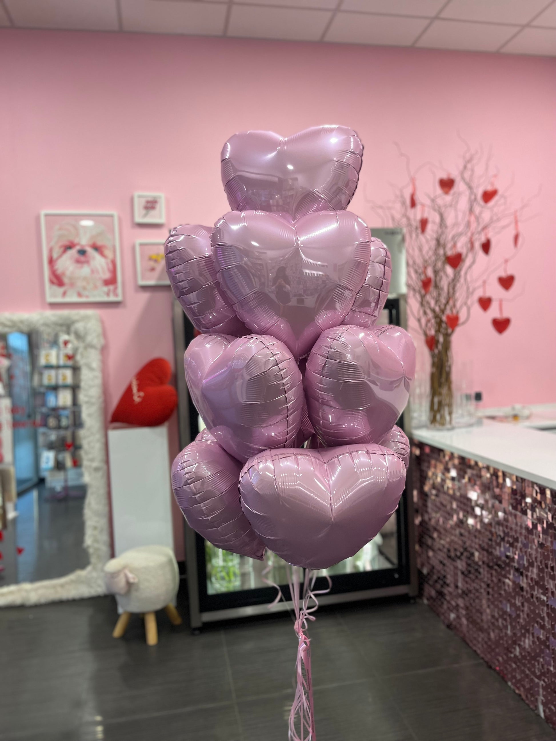 Zestaw serc foliowych