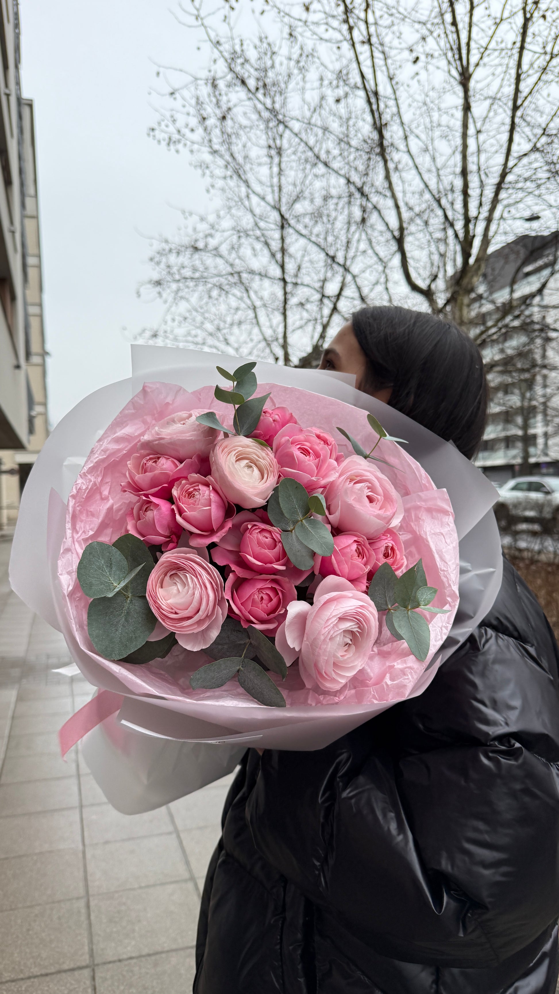 Bukiet kwiatów “Pink flowers”