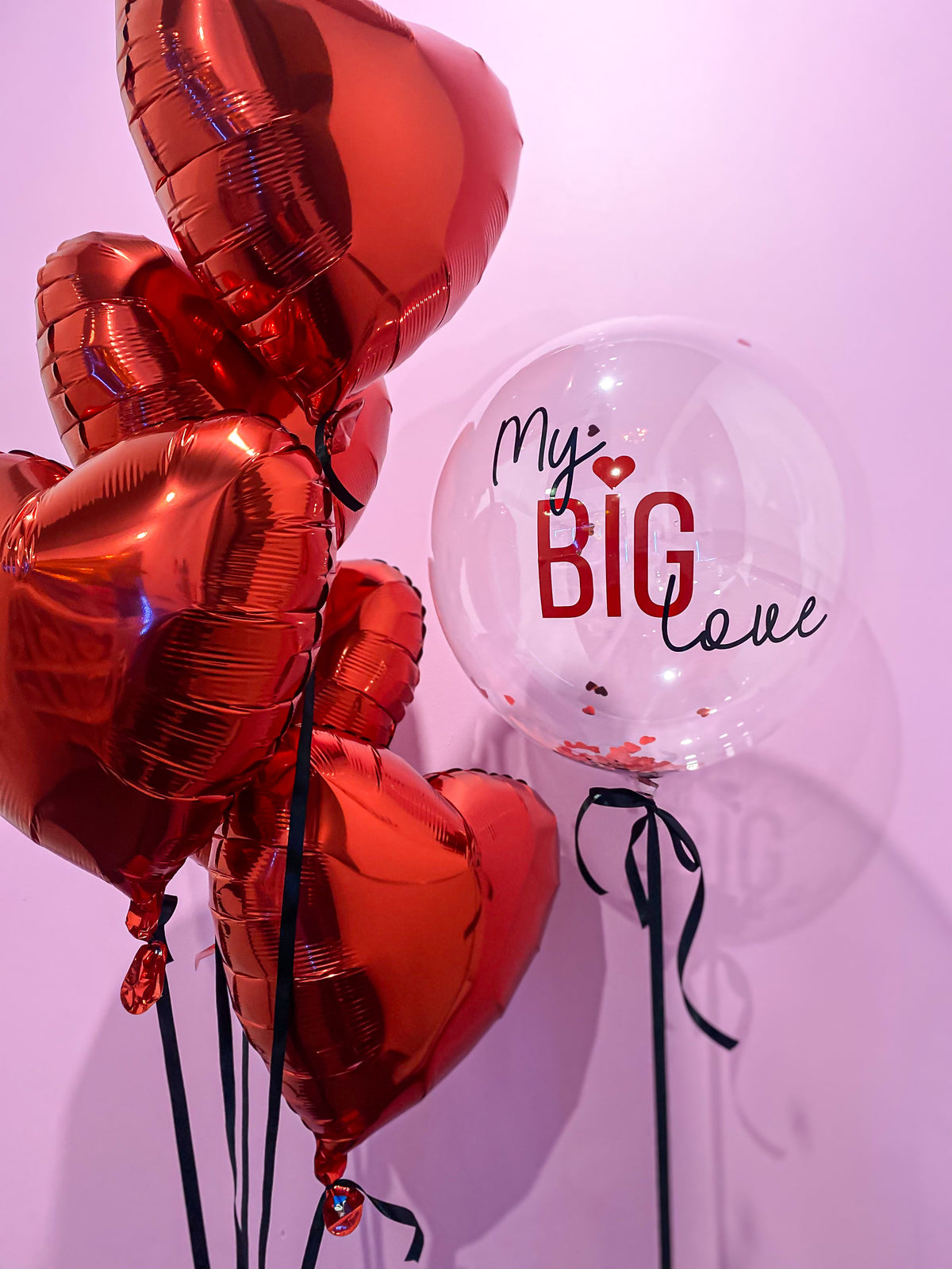 Zestaw balonów „Big love”