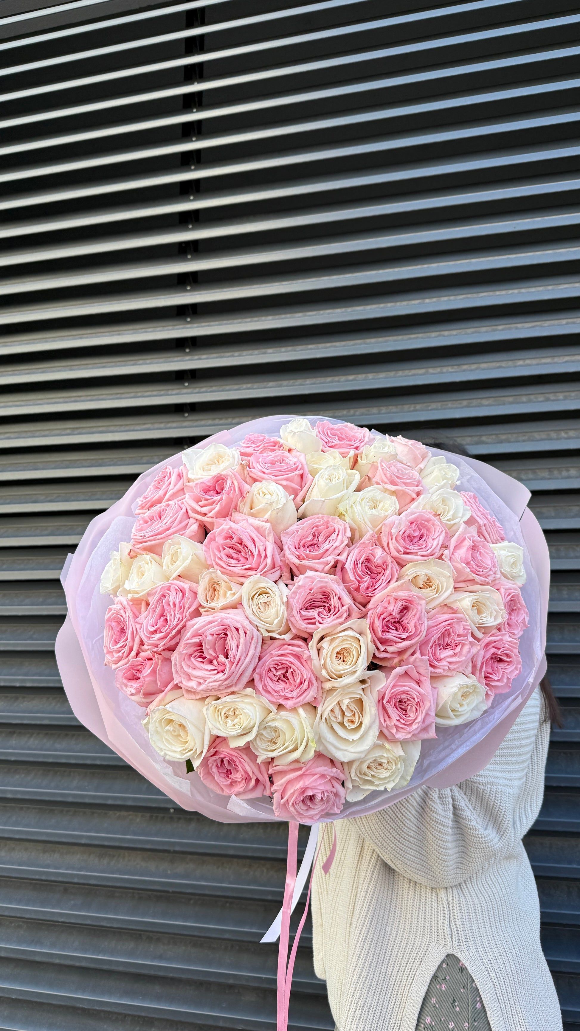 Bukiet “White&Pink O’hara”