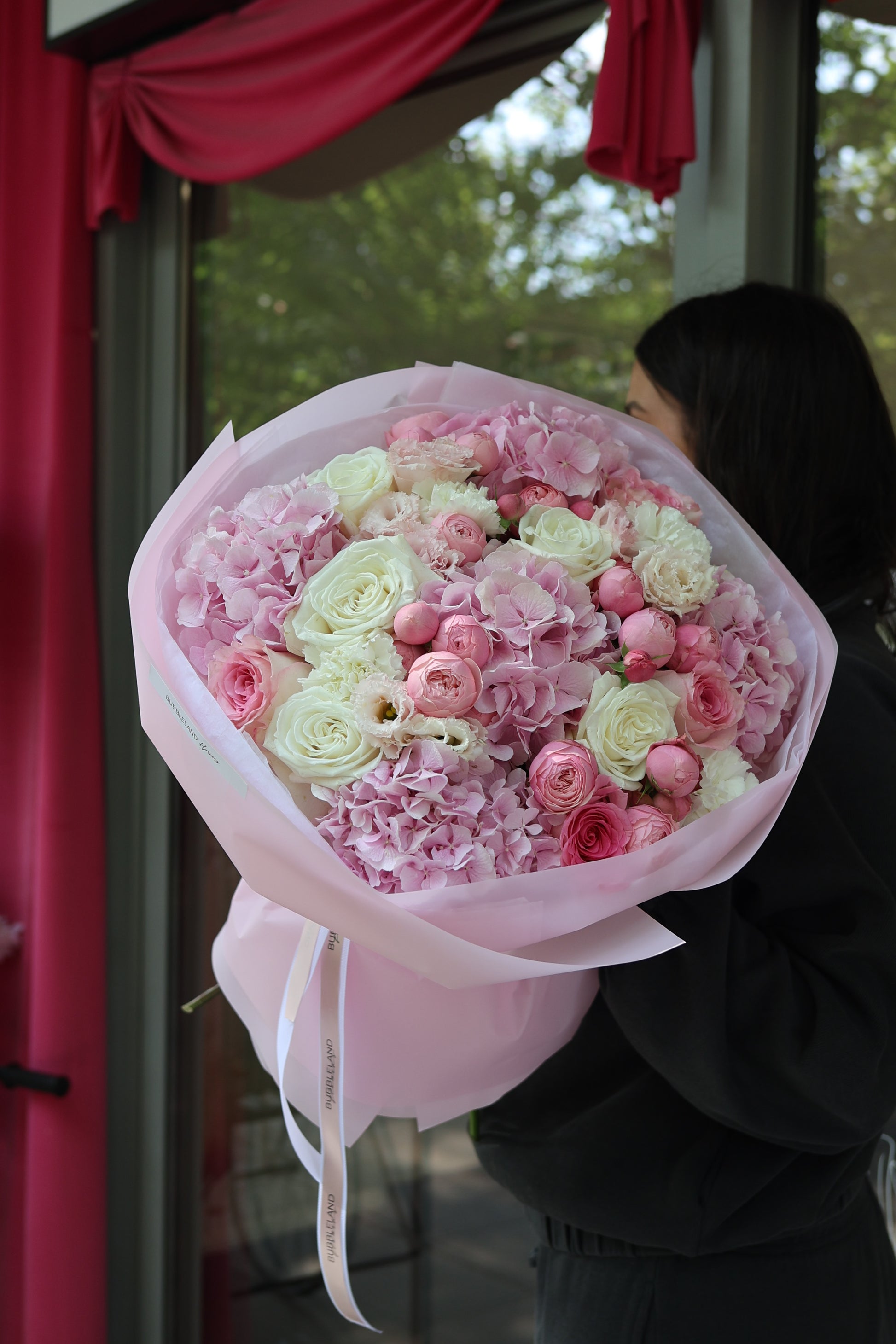 Bukiet kwiatów „Rosé Muse”