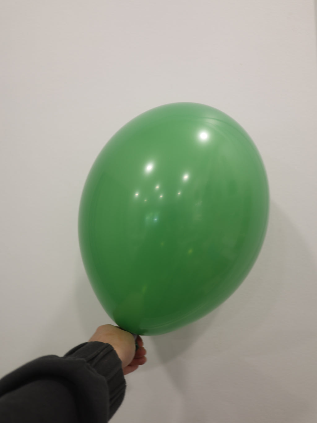 Ziełony balon z helem