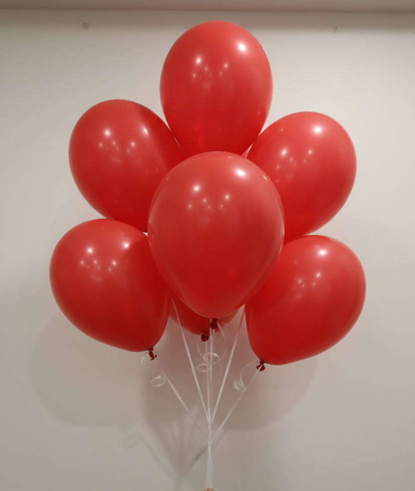 Czerwony balon z helem