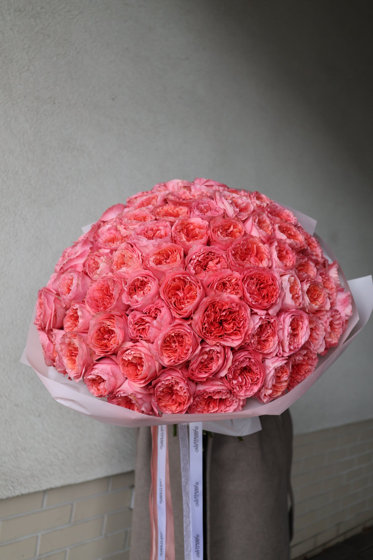 Bukiet z piwoniową różą Candy X‑Pression