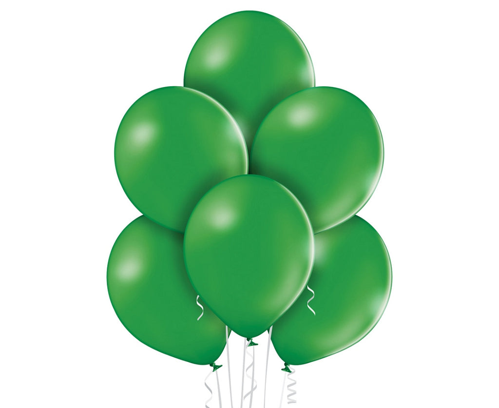 Ziełony balon z helem