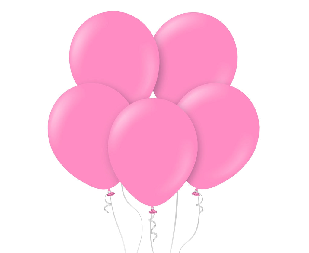 Fuksjowy balon z helem