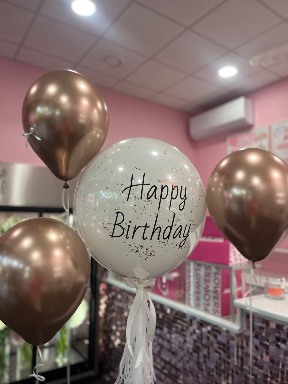 Balony "Happy Birthday"